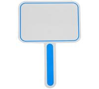 GANAZONO Tableau Blanc Effaçable à Sec en Mousse 20X30 CM Petit Tableau de Score Portable pour Arbitres et Juges de Notation Simple et Léger pour Sport et Loisirs