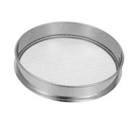 GANAZONO Tamis de Jardin Acier Inoxydable Tamis de Sol Précis pour Tamisage Terre et Cailloux Passoire Polyvalente pour Jardinage Construction et Analyse