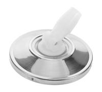 GANAZONO Tête De Rechange Rotative Pour Balai à Franges Ronde 360° En Acier Inoxydable Compatible Balais Rotatifs Usage Domestique Accessoire Entretien Solide