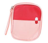 GANAZONO Trousse de Secours Vide Compacte Portable avec Fermeture Éclair Capacité Spacieuse Légère et Résistante Pochette de Rangement pour Maison École et Voyage