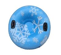 GANAZONO Tube de Neige Gonflable PVC Épais Résistant Au Froid et Étanche Luge Ronde pour Adultes et Luge Hiver Sécurisée pour Loisirs Extérieur