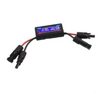 GANCEI 1 compteur de puissance pour modèle d'avion, testeur solaire 0-130 A 4,8-60 V avec écran LCD rétroéclairé, calcul de l'efficacité G/W pour EV (150 A)