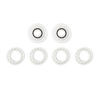GANCEI 4 roues de guidage avec 2 engrenages de poulie pour CC Plus, pour pièces de nettoyage de piscine M200/M400/M500 et Dx3/Dx4/Dx6, entretien de piscine