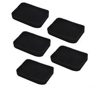 GANCEI 502844401 Lot de 5 filtres à air compatibles avec souffleur à feuilles 150BF 150BT 350BF, technologie avancée de piégeage de la poussière, facile à installer, noir