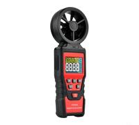 GANCEI Anémomètre numérique portable HT625A/HT625B, mesures, volume d'air, température et humidité, pour une utilisation industrielle et extérieure (HT625A)