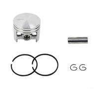 GANCEI AUMEL Kit de joint de cylindre de 42 mm et pour piston pour pièces de tronçonneuse MS240 024, ensemble complet de joints métalliques avec roulement pour réparation de moteur (Ms240)