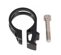 GANCEI Barre de déclenchement en alliage d'aluminium pour SRAM XX X9 pour X7 X0 pour XX1 X01 pour Eagle pour Série GX, installation de 22 mm, noir pour levier de vitesse de vélo (pince + boulon)
