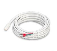 GANCEI Capteur de sol étanche 10 K 3950 Sonde de température longue portée pour thermostats de chauffage au sol électrique de haute précision Blanc