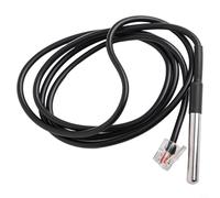 GANCEI Capteur de température et d'humidité sans fil, sonde Si7021 avec câble de 50 cm, plage de -10 °C à 85 °C, connecteur RJ11 pour Elite Ths01 Rl560(B)