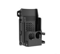 GANCEI Clip arrière magnétique avec support griffe pour DJI Pocket 4, cadre accessoire d'appareil photo ABS, noir