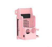 GANCEI Clip arrière magnétique avec support griffe pour DJI Pocket 4, cadre accessoire d'appareil photo ABS, noir (rose)