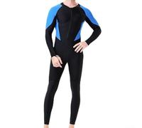 GANCEI Combinaison de plongée ultra extensible avec fermeture éclair sur le devant - 3 mm - Pour homme et femme - Pour la plongée avec tuba, la natation, le surf - Vous permet de nager confortablement