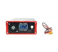 GANCEI Compteur de puissance PA100 100 W 3,5 m à 28,5 MHz pour ICOM, pour transmission/réception automatique et processus de communication rationalisé (rouge)