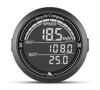 GANCEI Compteur de vitesse pour vélo, ordinateur de vélo étanche de haute précision avec affichage lumineux, longue durée de vie, pour, VTT et vélos de route, cyclisme en plein air (B)
