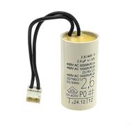 GANCEI Condensateur d'eau 2,6 uf avec connecteur pour chaudière à gaz à circulation murale, réduction du bruit, systèmes de chauffage central