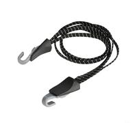 GANCEI Corde de fixation élastique de 68 cm pour porte-vélos, bande de cerclage 3 en 1 pour sécuriser les bagages et les cargaisons, ceinture en plastique pour vélo en plein air, voyage, noir