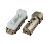 GANCEI Diffuseur d'huiles essentielles rétro train à vapeur 300 ml Humidificateur avec télécommande et lumières pour la maison, le bureau, la chambre à coucher, l'aromathérapie (bronze)