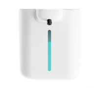 GANCEI Distributeur automatique de savon moussant mural, 500 ml ABS sans contact avec sortie réglable pour la maison, la cuisine, la salle de bain ou l'hygiène de l'hôtel (mousse blanche)