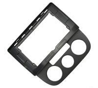GANCEI Façade d'autoradio 9" pour tableau de bord Bora, cadre en plastique ABS noir, pour intérieur de voiture
