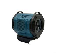 GANCEI Haut-parleur pour batterie 18 V-20 V, port de charge USB C, sortie batterie externe, son omnidirectionnel, bandoulière, camping