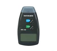 GANCEI Humidimètre numérique portable avec grand écran LCD pour bois, textile, papier et herbes offrant une mise hors tension élevée et automatique (MD-4G)