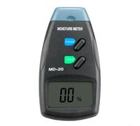 GANCEI Humidimètre numérique portable avec grand écran LCD pour bois, textile, papier et herbes offrant une mise hors tension élevée et automatique (MD-2G)
