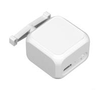 GANCEI Interrupteur robot intelligent avec fonction minuterie pour domotique intelligente, batterie rechargeable, contrôle les lumières et les appareils (interrupteur à bascule)