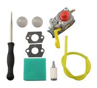 GANCEI Kit carburateur pour débroussailleuse Craftsman Weedwacker, moteur 25 cc, chemin de coupe de 43,2 cm, entretien du jardin