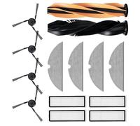 GANCEI Kit d'accessoires de rechange pour aspirateur Dreame D20 Pro, D20 Pro Plus avec brosse à double rouleau, brosses latérales et serpillères