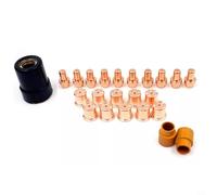 GANCEI Kit de 23 consommables de découpe plasma, bouclier de buse d'électrode pour lampe torche Eastwood Versa-Cut 40A CB50, fabrication en métal