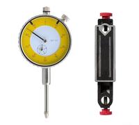 GANCEI Kit de support de base magnétique avec indicateur de cadran de 0 à 2,5 cm, graduation de 0 cm, points de contact en acier inoxydable, pour inspection et usinage (625-0455)