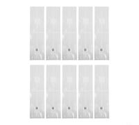 GANCEI Lot de 10 sacs de culture de champignons en polypropylène avec haute rétention d'humidité et résistance à la température (25 x 50)