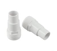 GANCEI Lot de 2 adaptateurs de tuyau de pompe de piscine de 317,5 à 38,1 cm, raccord fileté en PVC compatible avec HAYWARD SPX1091Z7 SPX1091Z4 pour filtre hors sol écumoire