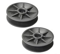 GANCEI Lot de 2 poulies de courroie de tondeuse à gazon 122601909/0 - Pièce de rechange robuste pour modèles Solo et Mount - Améliore la tension et la performance de la courroie