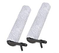 GANCEI Lot de 2 rouleaux de brosse de rechange pour Tineco S9 Artist Pro, S7 Pro, S6, Stretch S6 Version 2, rouleau en microfibre pour aspirateur sec, autonettoyant pour carrelage, lot de 2