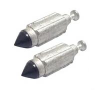 GANCEI Lot de 2 soupapes à pointeau de carburateur pour moteurs hors-bord HP 25-60, compatibles avec 61N-14392-00 62Y-14392-00, optimise l'efficacité et les performances du carburant, matériau marin