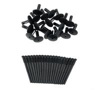 GANCEI Lot de 20 rivets en plastique pour BMW X1 E84, X3 F25, X5 E70, X6 E71 E72, pare-chocs garde-boue, réparation extérieure de voiture