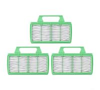GANCEI Lot de 3 filtres de micro-hygiène lavables pour modèles Sebo Automatic Airbelt K3, remplacement pour 6608ER 6696ER, améliore la qualité de l'air