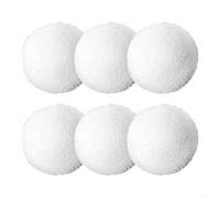 GANCEI Lot de 4 balles flottantes réutilisables pour éliminer les écumes, éponges absorbantes d'huile, pour piscine, jacuzzi, spa (lot de 6)