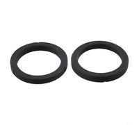 GANCEI Lot de 4 joints de tête d'infusion en silicone E61 pour machine à café Gaggia, 73 x 58 x 85 mm, joint torique haute température, noir