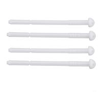 GANCEI Lot de 4 tiges de poussée en plastique pour barre de pressage Twinline 240.074.00 pour robinet de chasse d'eau de toilette