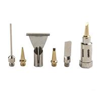 GANCEI Lot de 6 embouts de fer à souder à gaz, kit de buse de soudage en métal pour Hs-1115K, ensemble de têtes de flamme sans fil