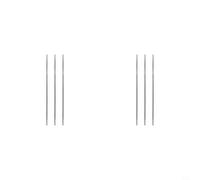 GANCEI Lot de 6 limes d'affûtage de tronçonneuse 3,5 mm de diamètre, limes métalliques en lot de 3 ou 6 pour un entretien précis de la chaîne de l'Oregon
