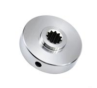 GANCEI Plaque d'adaptation pour débroussailleuse Echo SRM-225 SRM-266, kit d'écrous de blocage en acier inoxydable avec bague de 25 à 20 mm pour débroussailleuse à tige droite, robuste