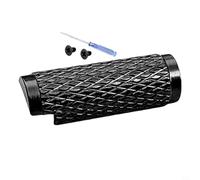 GANCEI Plaque de presse pour barre de moulinet de pêche, alliage d'aluminium CNC, antidérapant, pour 23 CQ, 24 CQ31 CQ30, 21 CQ101 CQ100 Baitcasting tambour bobine (noir)