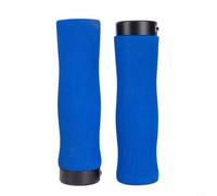 GANCEI Poignées de guidon ergonomiques en éponge souple pour VTT avec anneau de verrouillage en alliage, coque en plastique antidérapante pour barres de vélo de montagne de 222 mm, ensemble de