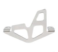 GANCEI Protection d'étrier de frein à disque en alliage d'aluminium CNC pour VTT, finition anodisée, protection contre les débris de roches, compatible avec la plupart des VTT (argenté)