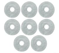 GANCEI Support mural pour aspirateur à batterie sans fil, support en plastique pour une organisation bien rangée de la maison, orange (8 pièces)