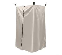 GANCEI Vestiaire d'extérieur portable, abri d'intimité gris avec auvent, tente de chambre en tissu Oxford résistant à l'usure pour camping, plage, yacht