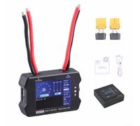 GANCEI WM150 Analyseur de puissance 150 A 50 V Écran LCD Testeur de tension numérique de courant PWM Prise en charge du signal PWM pour modèles RC Tests de batteries ESC et lectures fiables (B)